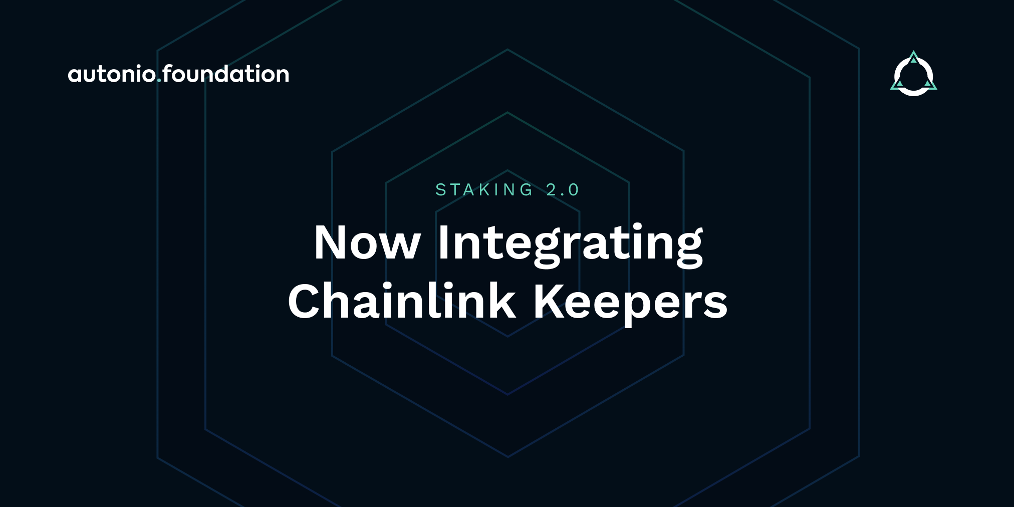 Autonio Integrates Chainlink Keepers Into Its New Staking Model